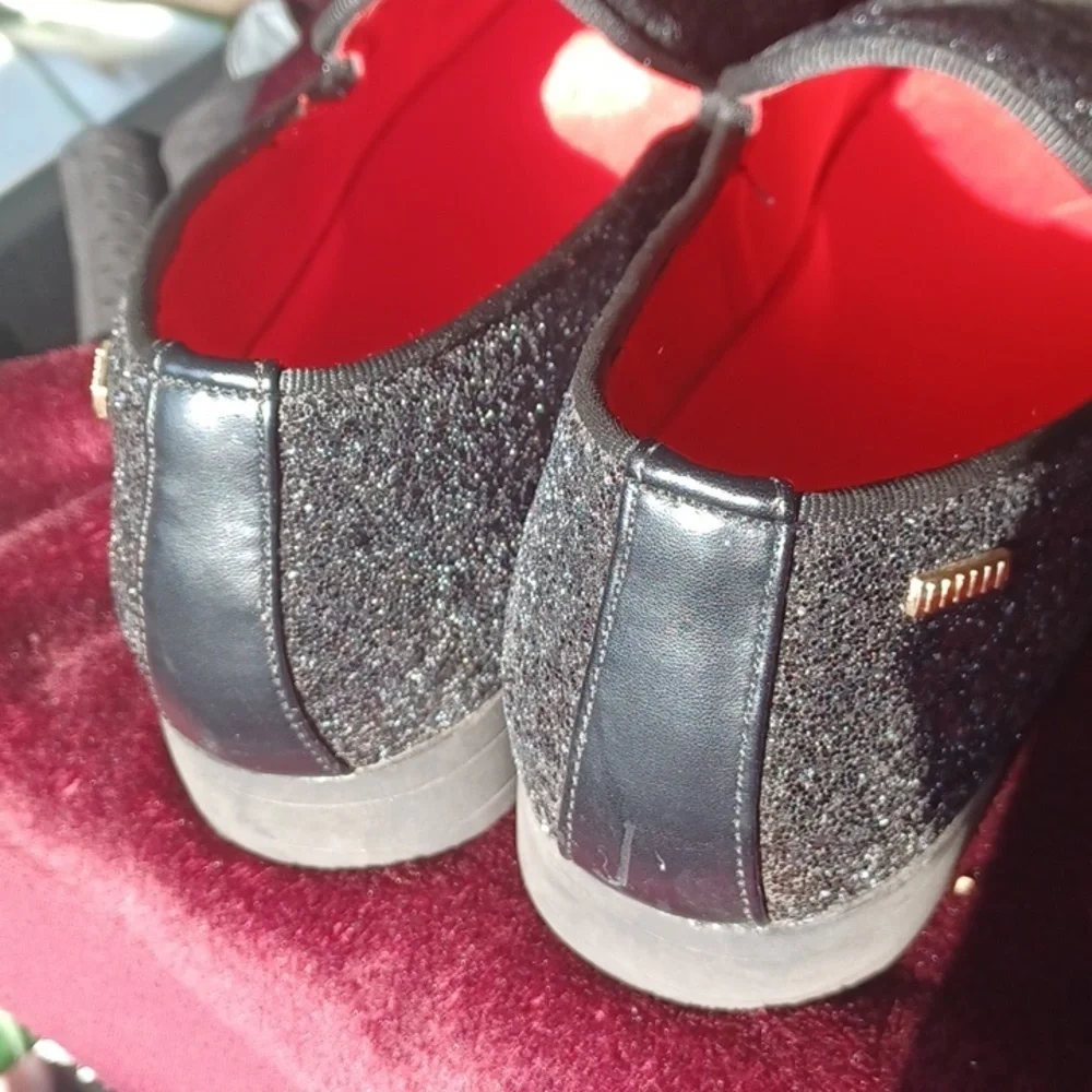 Uubaris men’s size 10.5 sparkly loafer for suit or tuxedo black